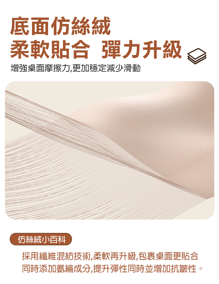 小羊皮防水防油抗刮耐磨 包覆式桌巾 桌罩