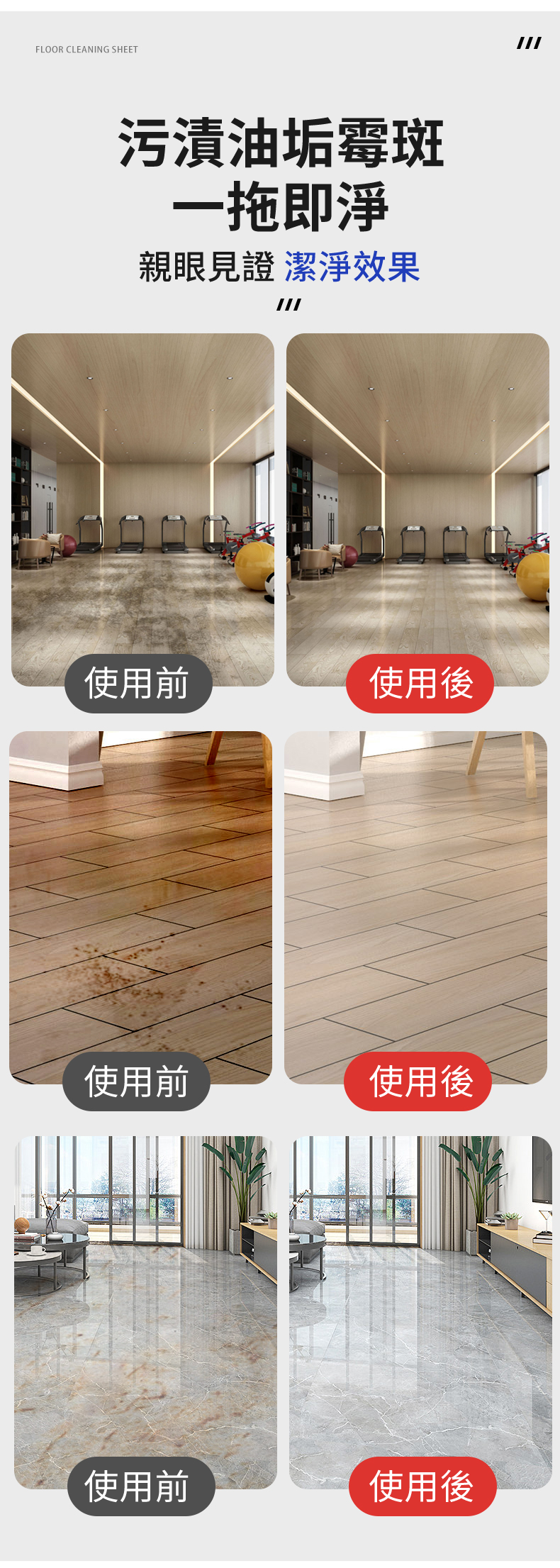 【日本CEETOON】強力去污除菌地板清潔速溶片(30片/袋) 地板清潔劑