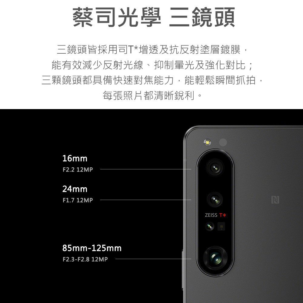Pchome獨家限定規格SONY Xperia 1 IV (12G/512G) 
