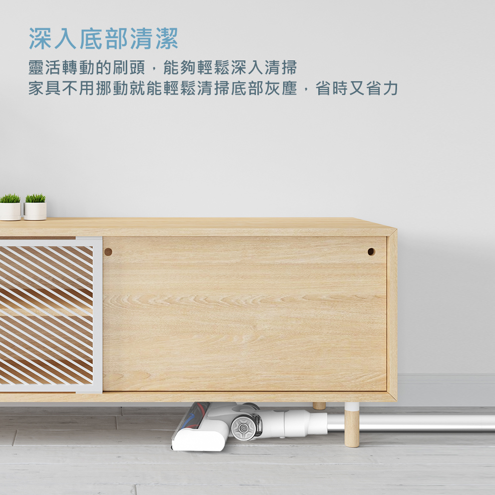 【DIKE】無線手持吸塵器+氣旋超聲波除蟎機 HCF100WT+HCF310WT