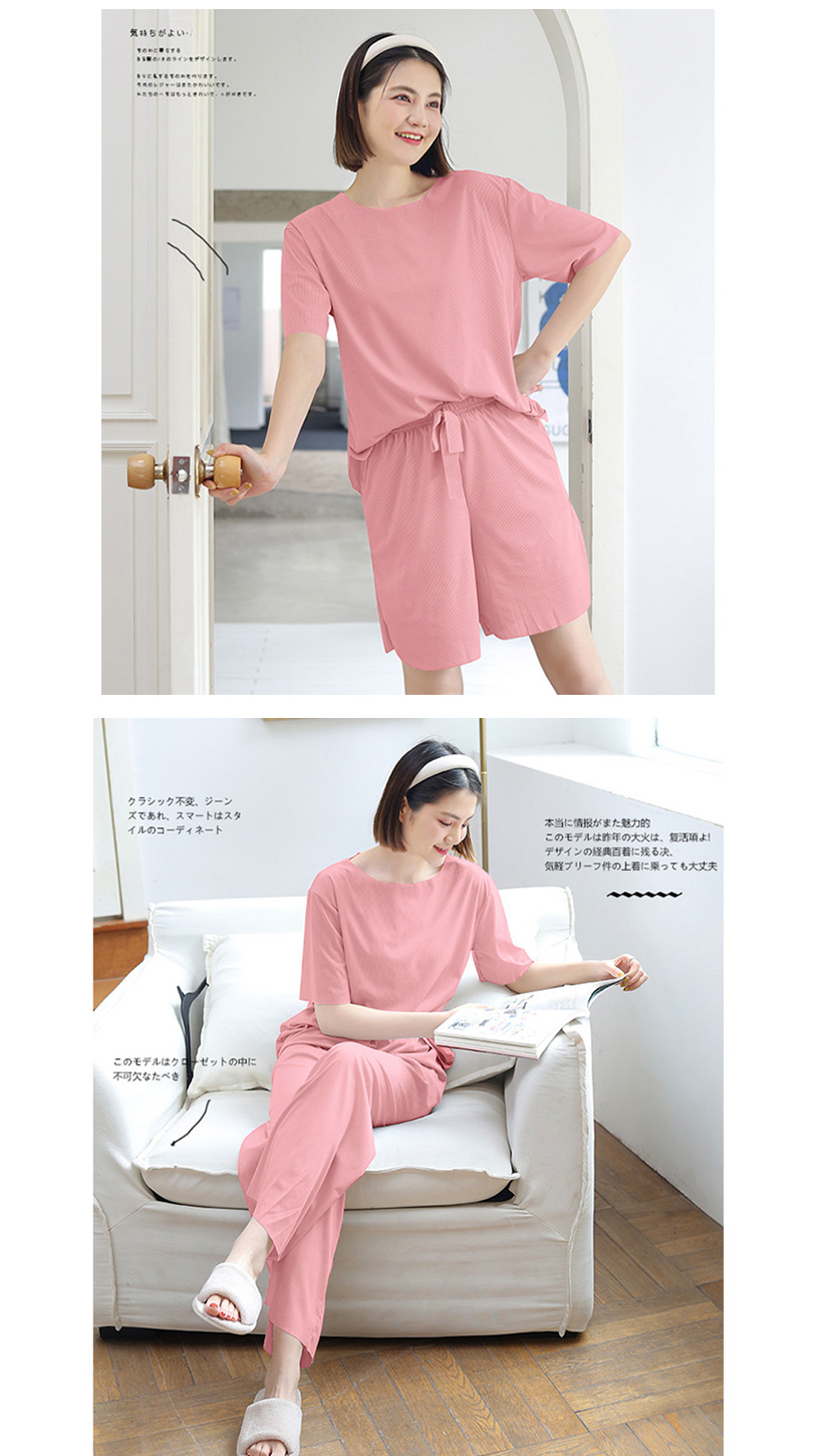 涼感冰絲寬鬆親膚舒適速乾休閒套裝 多色可選 居家服  家居服