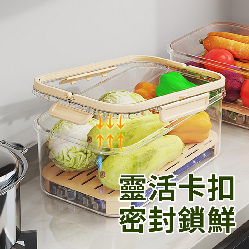 手提密封食物保鮮盒