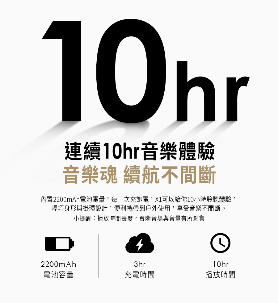 【Miuzic沐音】SoundBass X1 三維音場重低音防水藍牙喇叭