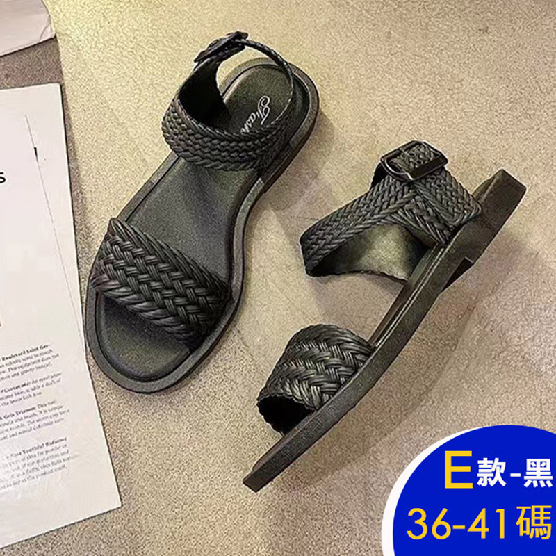 時尚復古風休閒涼鞋 36-41碼 多款任選