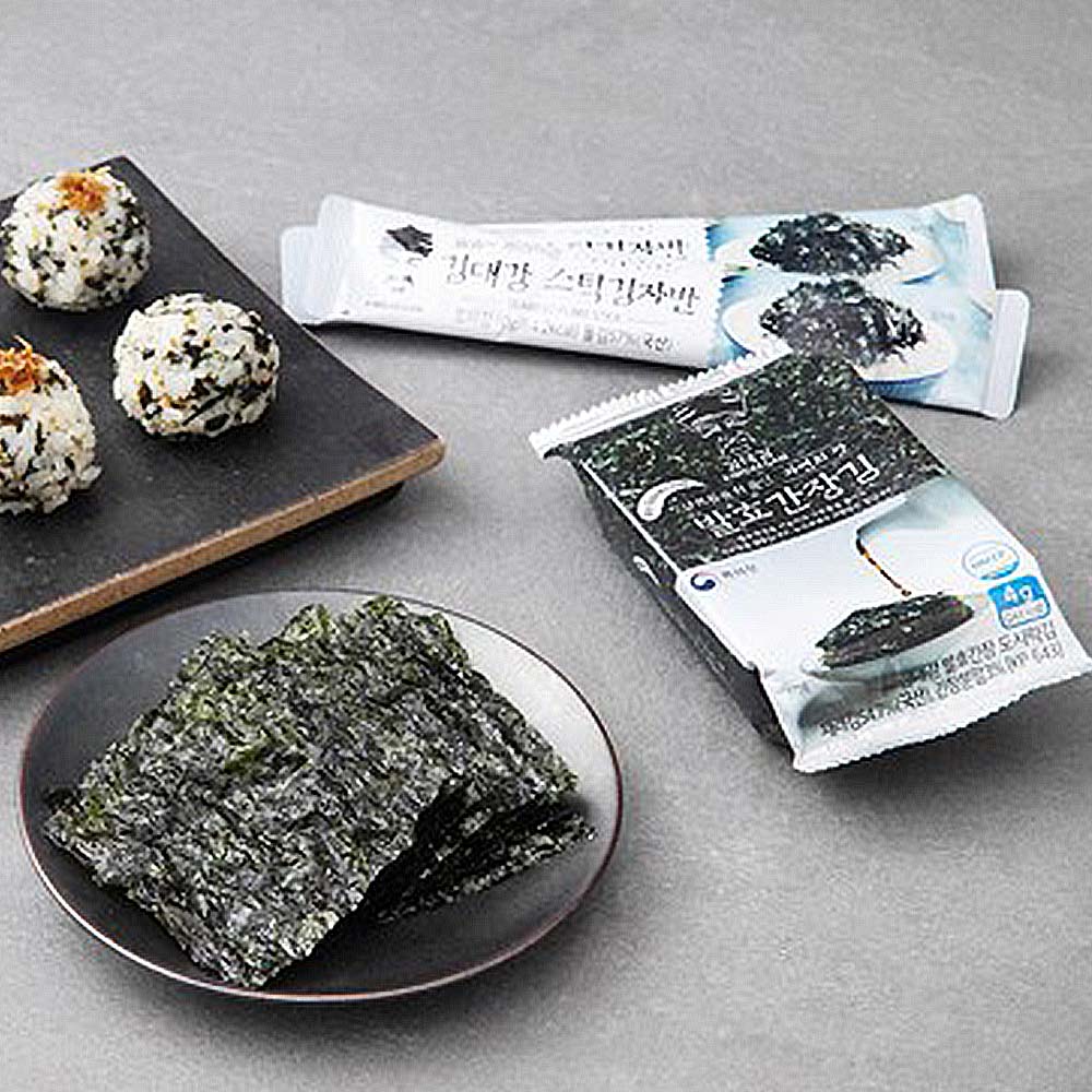 【韓味不二】韓國醬油味海苔 (12入/袋)