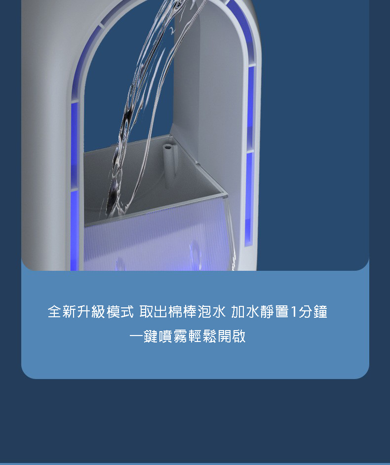 【LY立元】USB冷風扇噴霧水冷桌面風