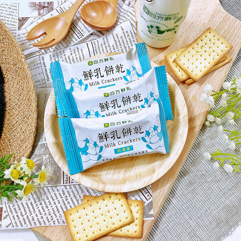 【四方鮮乳】鮮乳餅乾-6盒(160克±4.5%/盒)