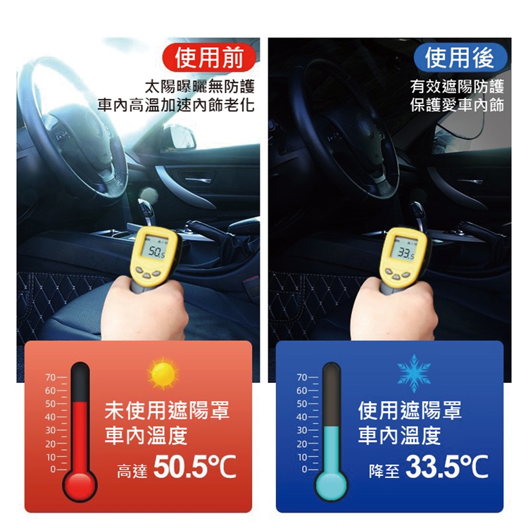 通用型汽車磁吸防塵遮陽擋