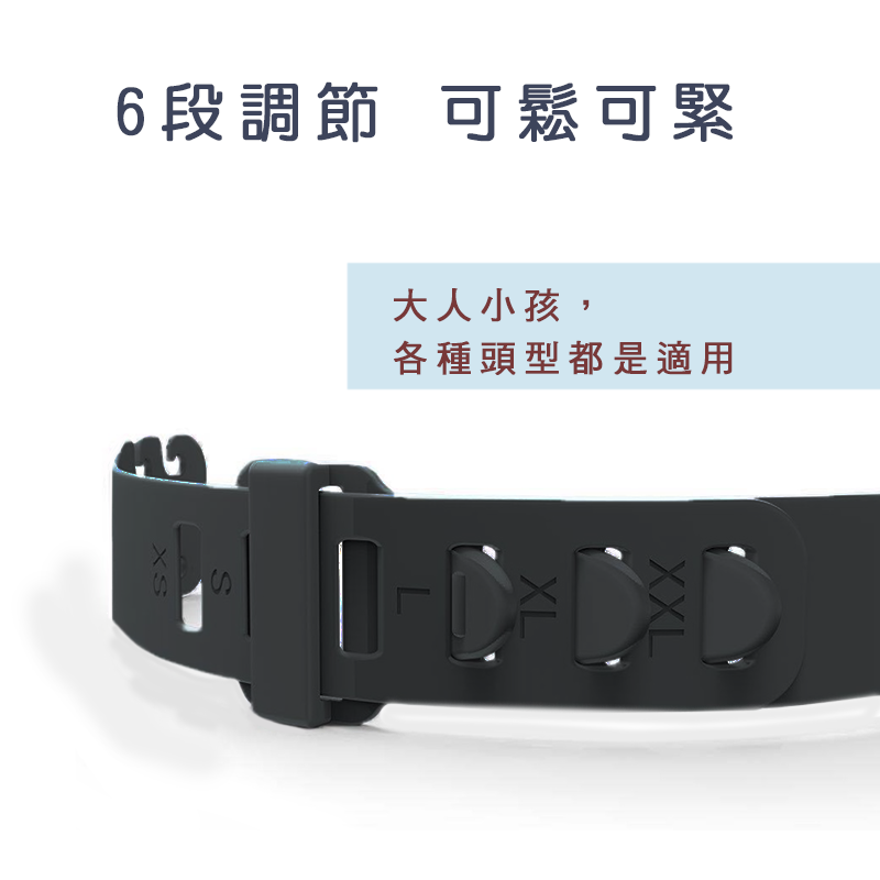 新款可調節防耳痛口罩延長帶減壓帶  6段調節 4色任選
