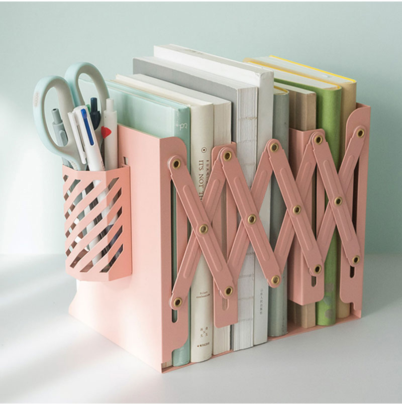 加厚可折疊伸縮書架(一般款/筆筒款) 雜誌立盒 書櫃