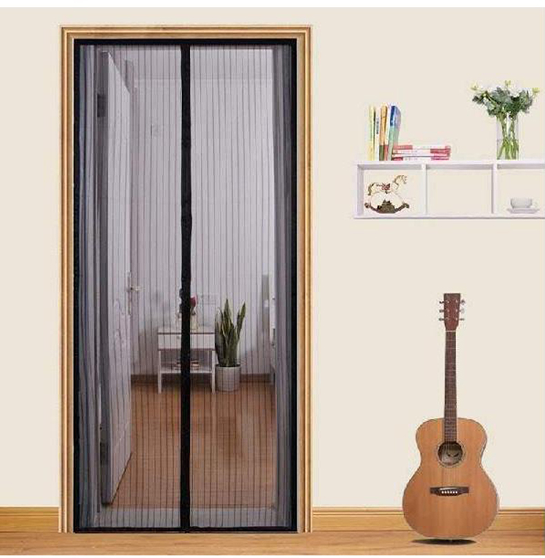 【CS22】魔術貼磁吸防蚊家用自吸門簾(100x210cm 防蚊門簾)