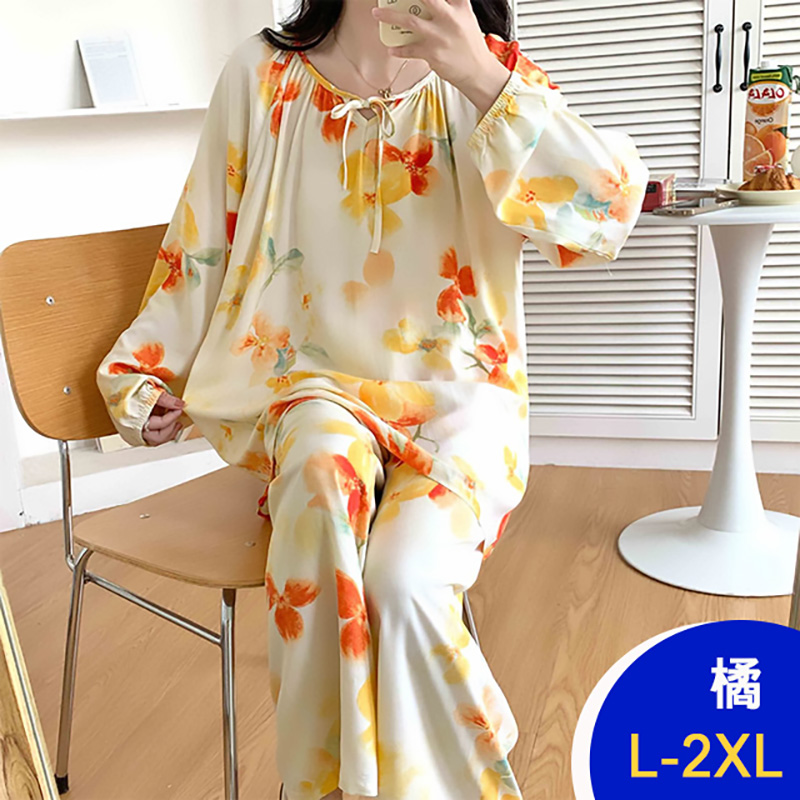 韓國專櫃長袖棉稠套裝 加厚家居服 輕奢小香風 (多款任選)