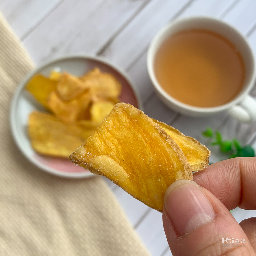 【凱岳】地瓜脆片-梅子口味100g 全素 台農57號 酥脆地瓜酥
