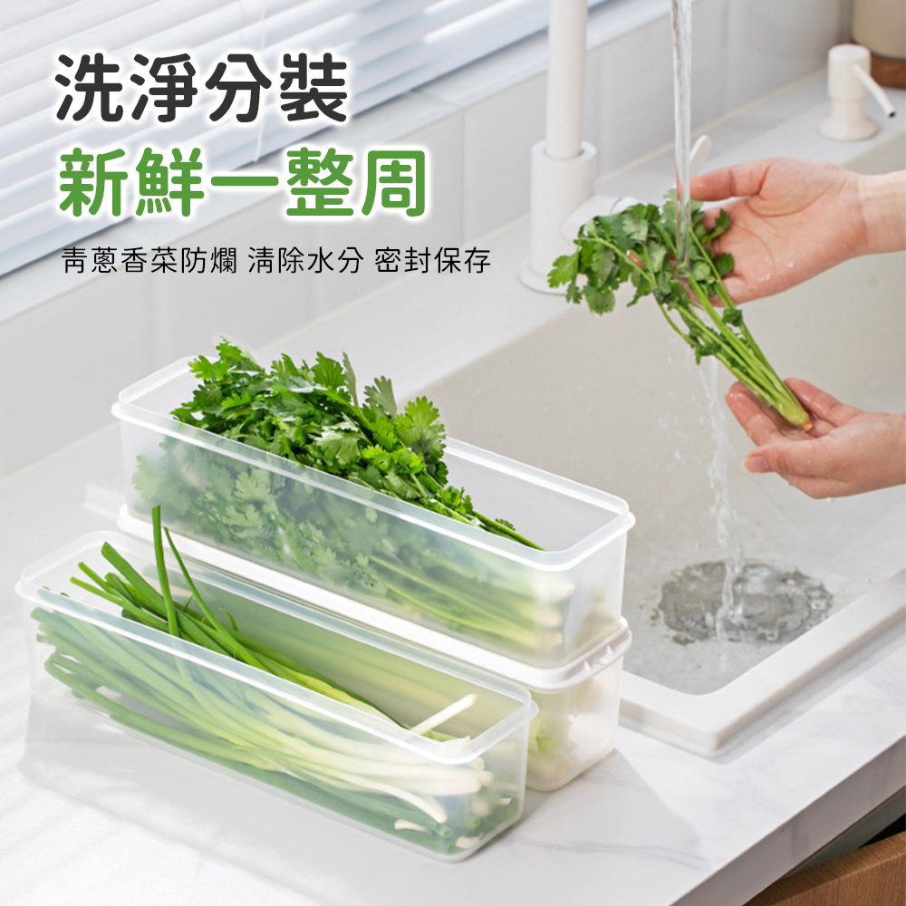 日式長型保鮮盒 密封盒 收納盒