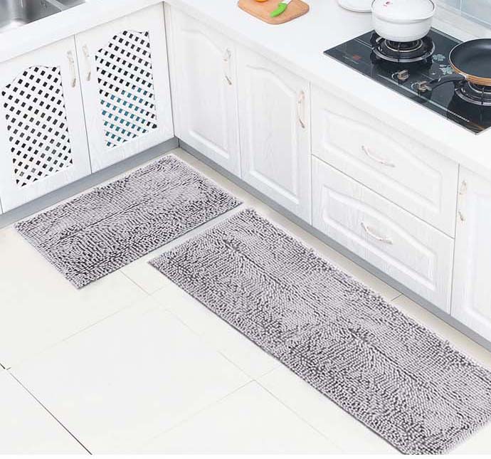 【DTW】多功能吸水長絨防滑地墊 40x120cm (腳踏墊/可機洗地墊)