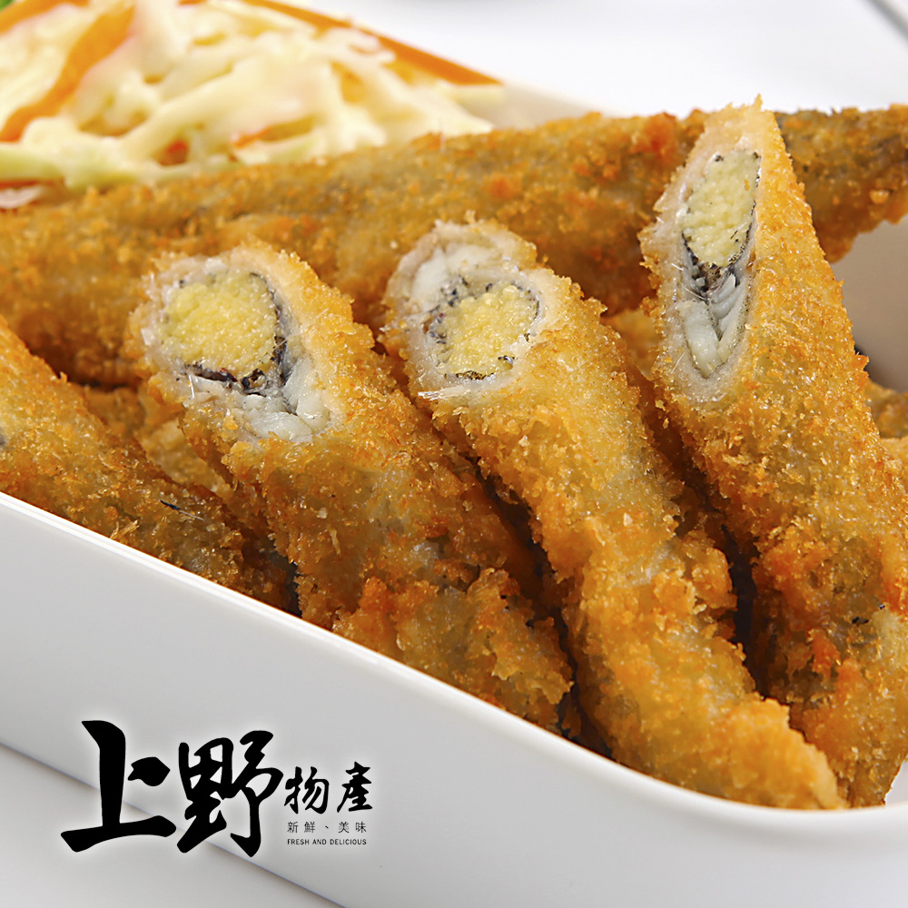       【上野物產】XXL挪威裹粉酥炸抱卵柳葉魚 x18包(250g±10