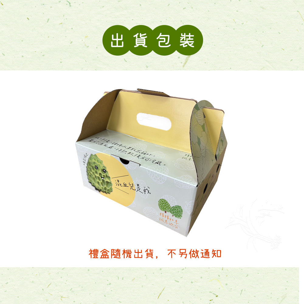  【禾鴻】台東優質大目釋迦5斤／10斤 林檎 番荔枝 水果