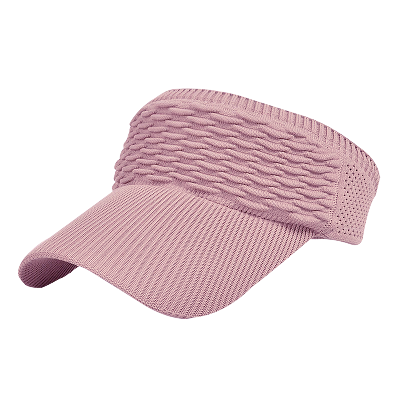 波浪織紋透氣空頂帽抗UV防曬遮陽帽鴨舌帽防曬帽4色－ 生活市集